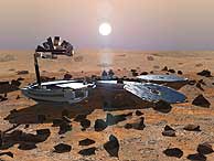 El 'Beagle2' se separa con éxito de la sonda 'Mars Express'